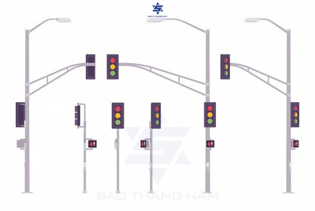 Thành phần cấu tạo hoàn chỉnh đèn tín hiệu giao thông